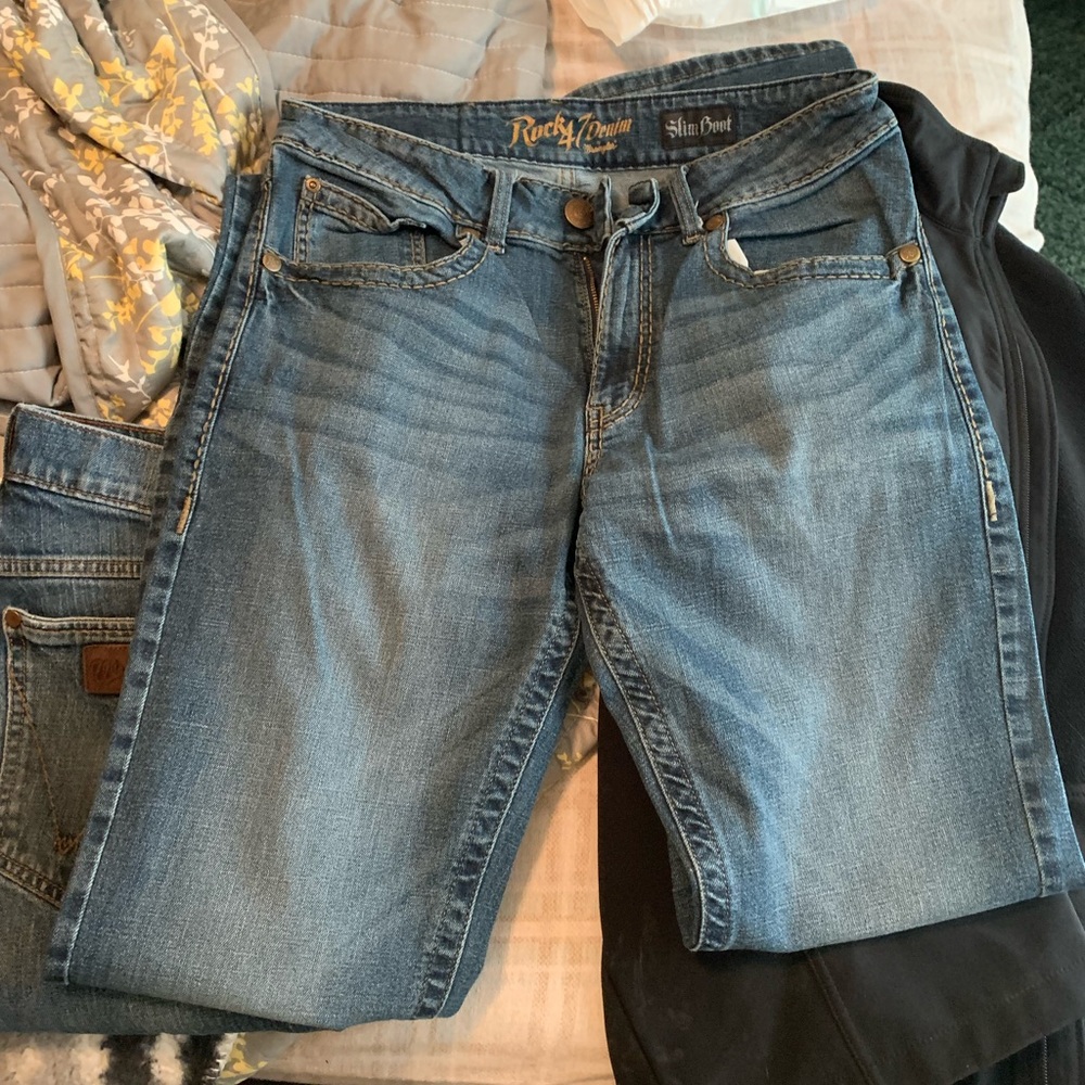 mens wrangler rock 47 denim